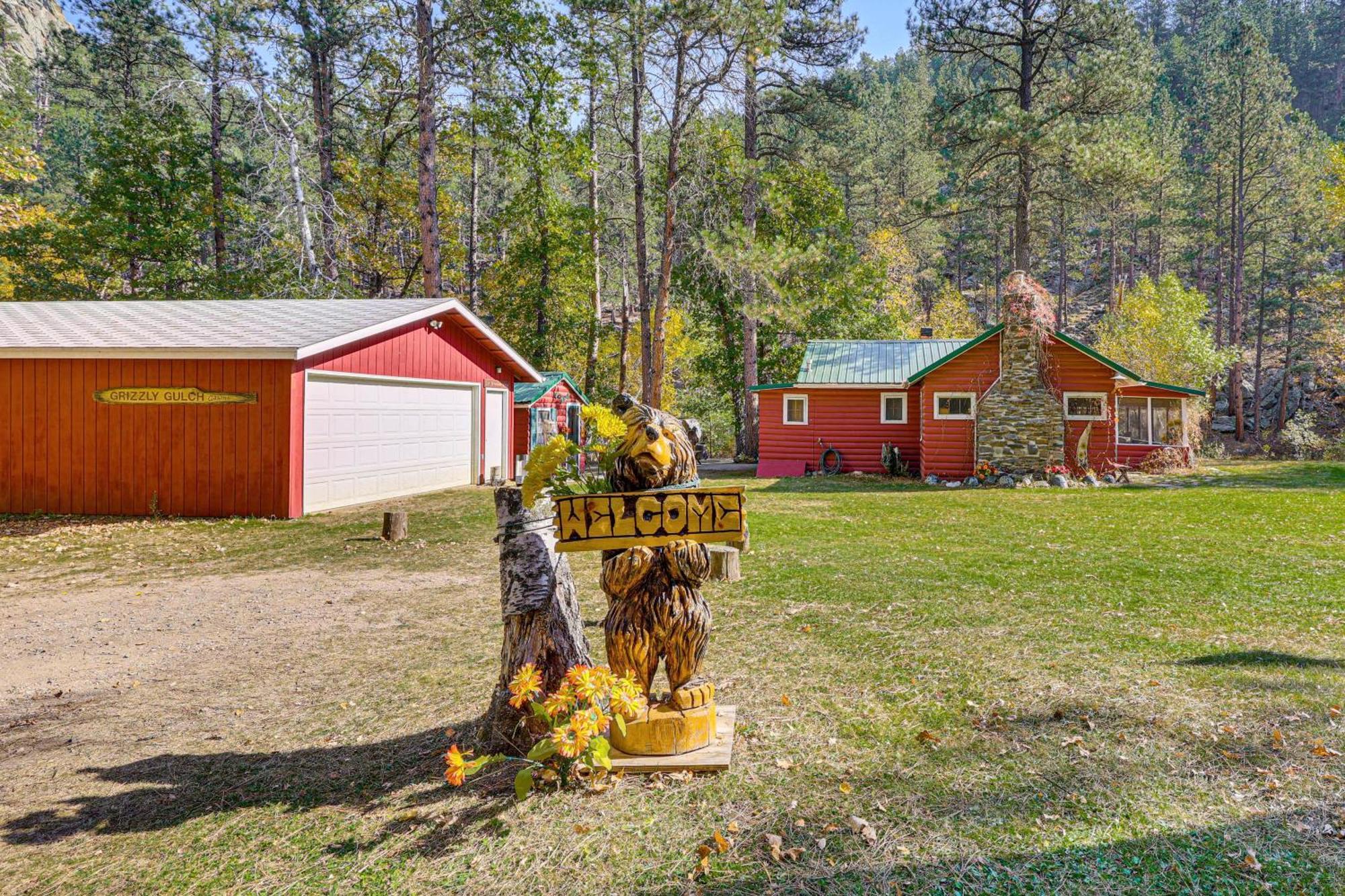 Historic Keystone Cabin Near Mount Rushmore! Exterior foto