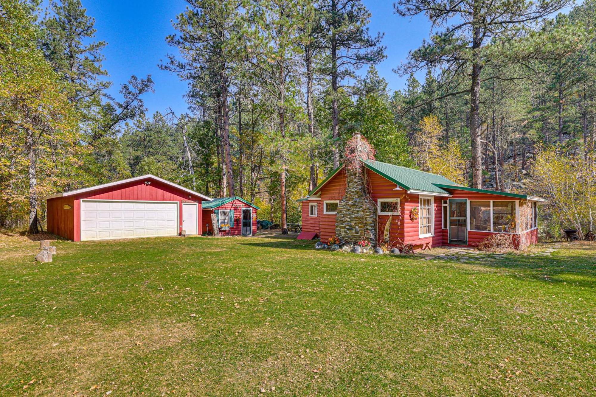 Historic Keystone Cabin Near Mount Rushmore! Exterior foto