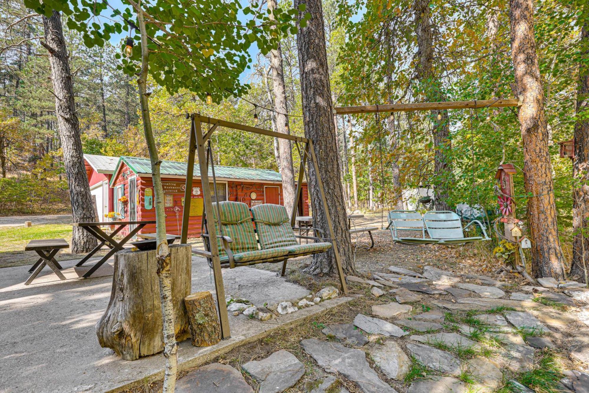 Historic Keystone Cabin Near Mount Rushmore! Exterior foto